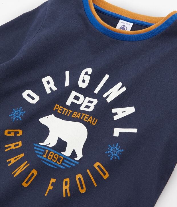 T-shirt a manica lunga bambino SMOKING