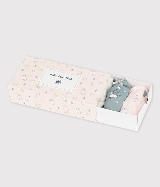 Confezione da 5 slip bambina in cotone variante 1