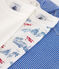 Set di 3 body a maniche corte in cotone con motivo Paris neonato variante 1