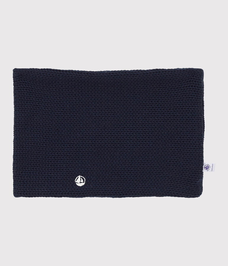 Snood bambina-bambino blu