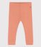 Leggings in cotone per bebè rosa SIENNA