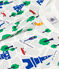 Pigiama bambino in cotone stampato Parigi bianco MARSHMALLOW/bianco MULTICO