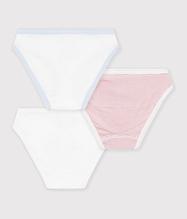 Lot de 3 culottes en coton multicolore