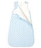 Sacco nanna bebè a costine blu FRAICHEUR/bianco MULTICO