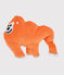 Peluche gorilla arancione arancione OURSIN