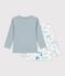 Set di T-shirt a maniche lunghe in cotone con draghi stampati bambino multicolore