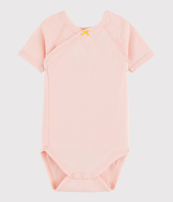 Body incrociato a manica corta bebè femmina rosa MINOIS