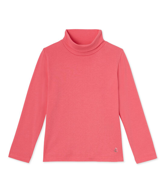 Sous pull tinta unita rosa Gelato