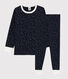 Pigiama stelle unisex a costine