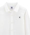 Camicia in lino/cotone bambino bianco LAIT