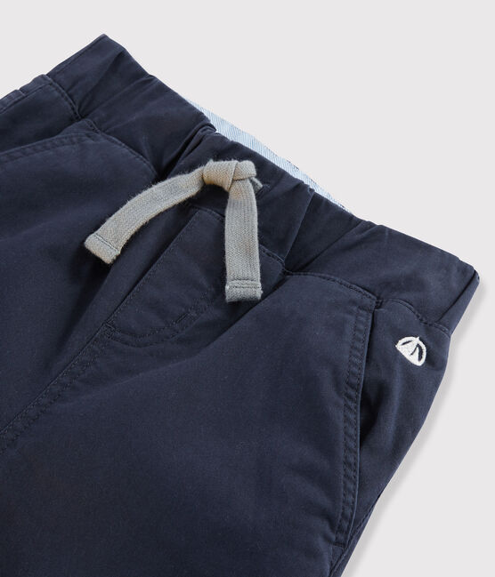 Pantaloni caldi bambino blu SMOKING