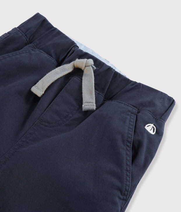 Pantaloni caldi bambino blu