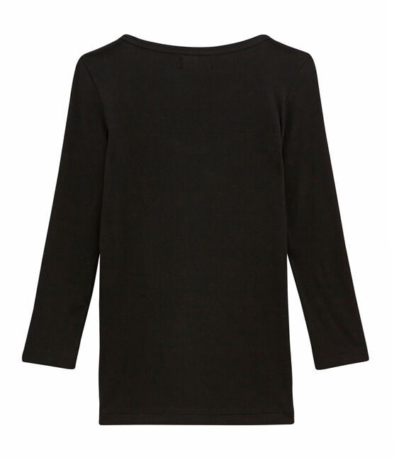 T-shirt maniche 3/4 donna nero NOIR
