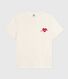T-shirt a maniche corte e dal taglio dritto in cotone donna