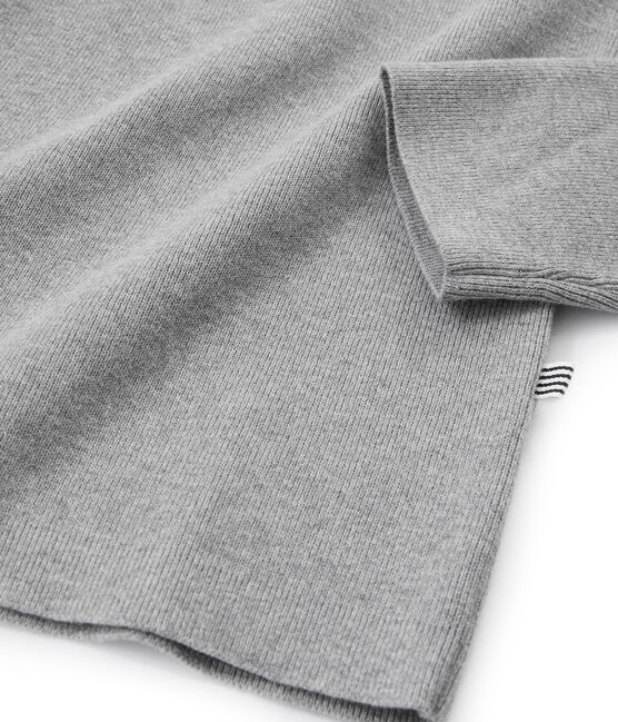 Pull marinaro uomo a tinta unita grigio SUBWAY CHINE