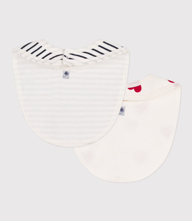 Set di bavaglini in cotone per neonati multicolore