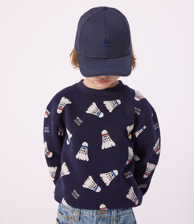 Berretto blu semplice per bambini SMOKING