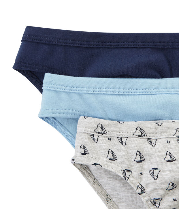 Lotto di 3 slips per bambino bianco