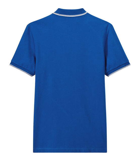 Polo maniche corte uomo blu RIYADH