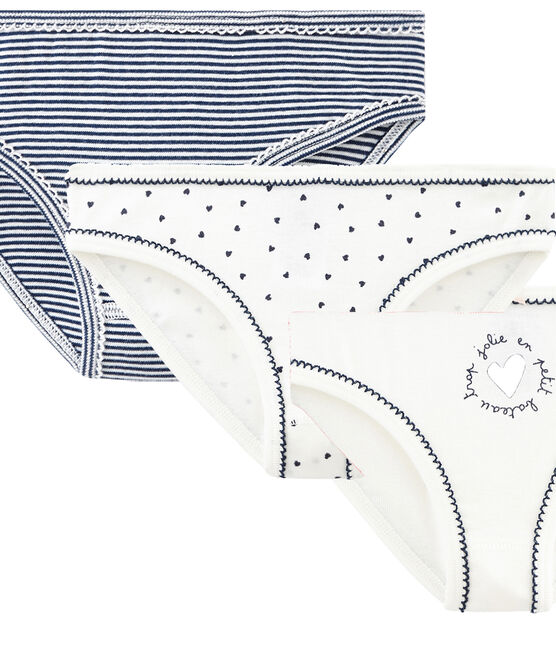 Trio slip bambina variante 1