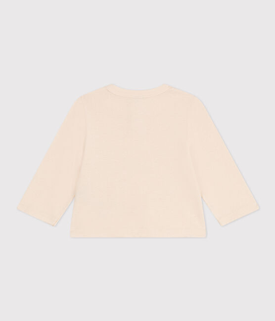 Cardigan in cotone neonato ecru AVALANCHE