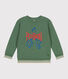 Felpa in cotone stampato bambino unisex