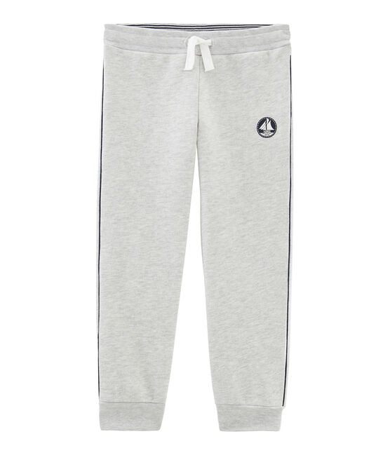 Pantalone bambino in molleton grigio BELUGA CHINE