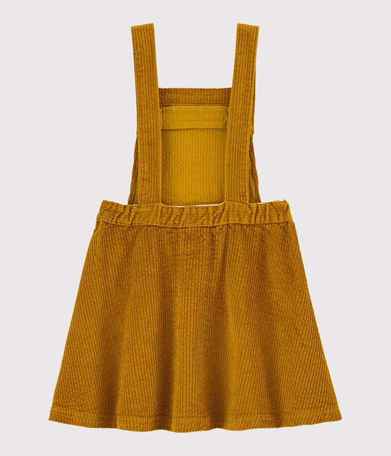 Abito salopette bambina giallo TOPAZE