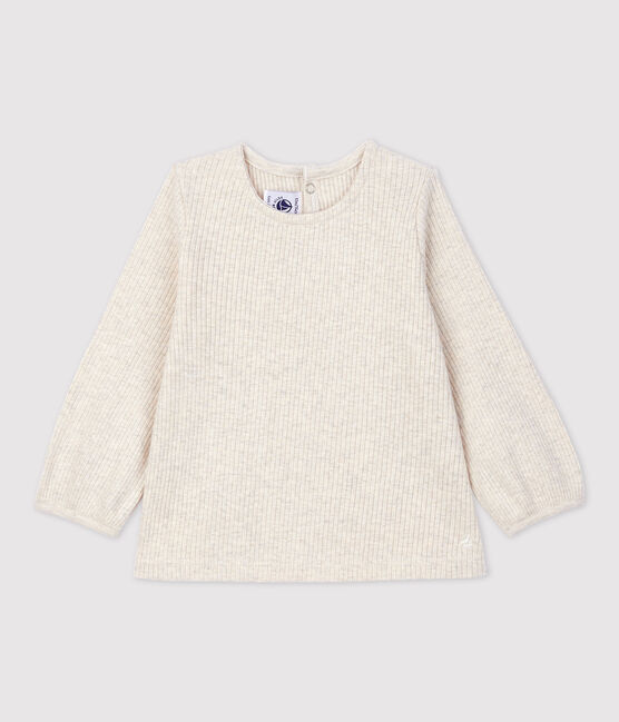 Blusa in cotone bebè. beige MONTELIMAR CHINE