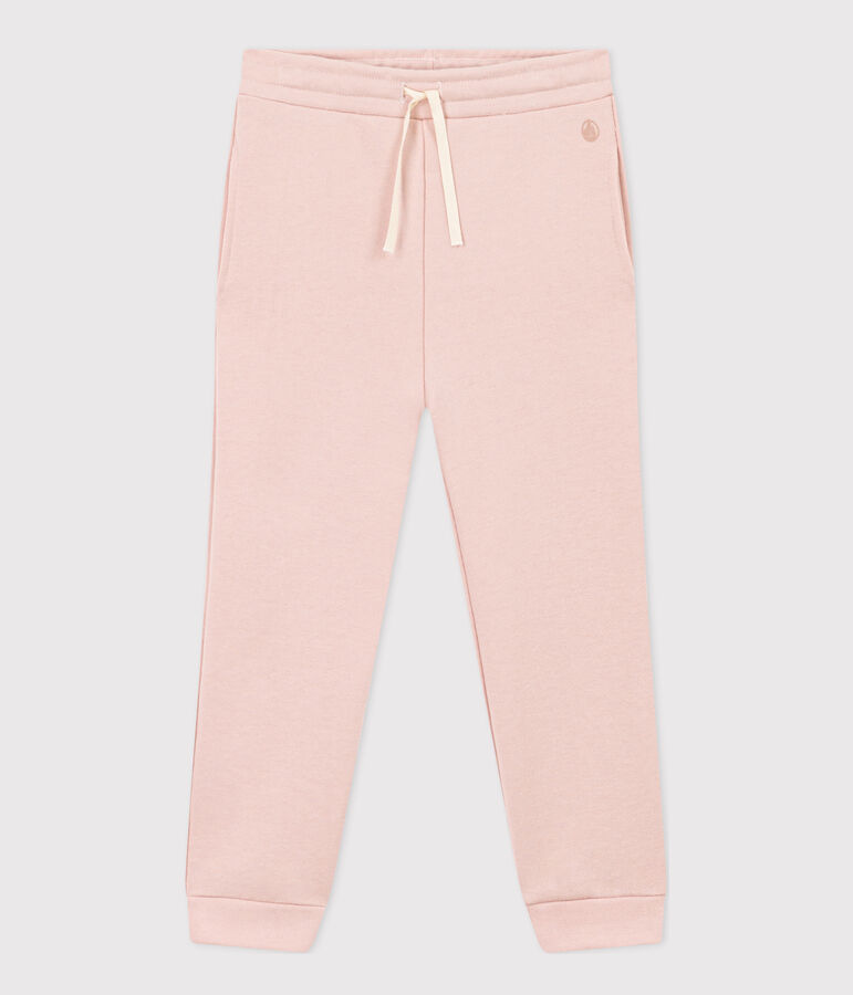 Pantaloni da jogging in molleton bambina rosa
