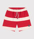 Shorts in cotone a righe bambina