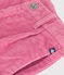 Pantaloni in velluto tinta unita bambina BOUDOIR