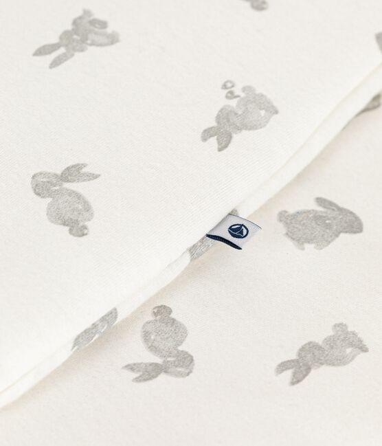 Sacco nanna in cotone neonato TOG 2 bianco MARSHMALLOW/grigio GRIS