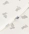 Sacco nanna in cotone neonato TOG 2 bianco MARSHMALLOW/grigio GRIS