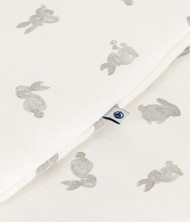 Sacco nanna in cotone neonato TOG 2 bianco/grigio