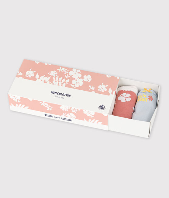 Confezione da 5 slip Hawaii bambina in cotone variante 1