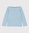 Marinière iconica in cotone bambino unisex AZUL/ MONTELIMAR