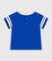 T-shirt a maniche corte in jersey sottile neonato blu CALVIN