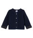 Cardigan bebè femmina in tubique trapuntato