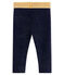 Legging bebè bambina con paillette blu SMOKING/giallo DORE