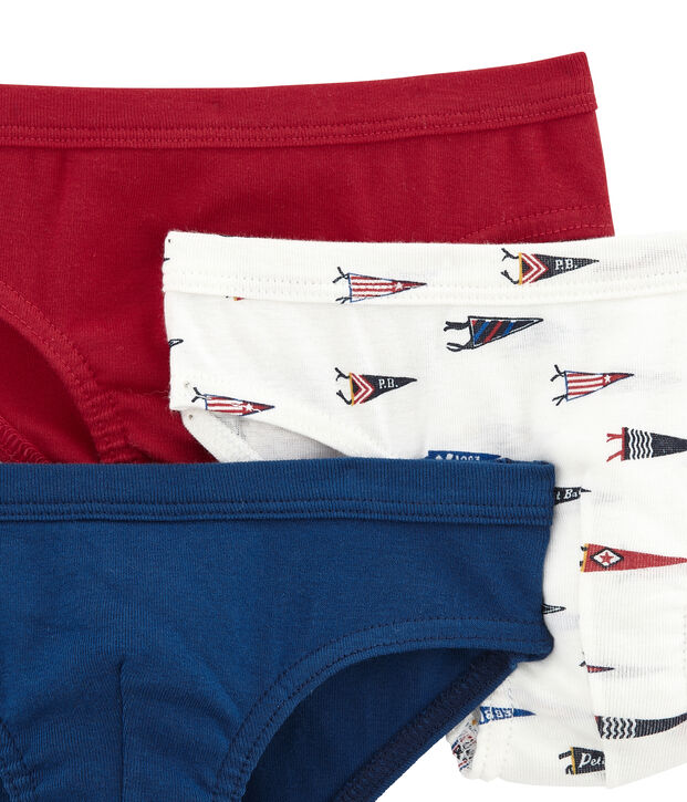 Lotto di 3 slips per bambino multicolore
