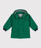 Impermebile iconico neonato verde JARDIN