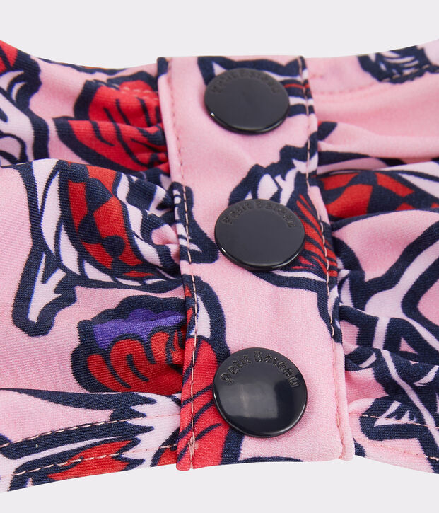 Reggiseno mare ecoresponsabile donna rosa/multicolore
