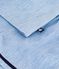 Completo neonato 2 pezzi in chambray con T-shirt con colletto alla marinara blu