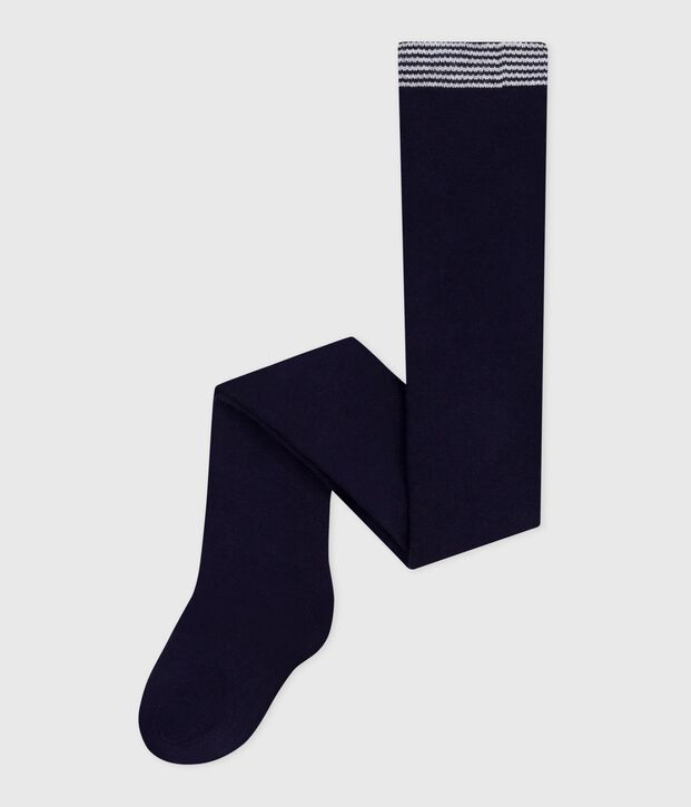 Collant in cotone tinta unita neonata SOIR