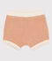  Shorts  bebè in spugna bouclette beige VINTAGE