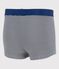 Costume da bagno iconico bambino blu MEDIEVAL/bianco MARSHMALLOW
