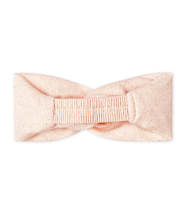 Fascia beb&egrave; femmina rosa/giallo