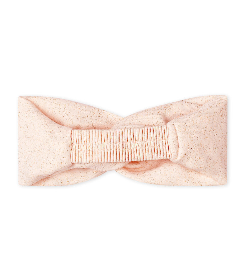 Fascia beb&egrave; femmina rosa/giallo