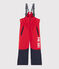 Pantaloni da sci ragazzo/ragazza rosso TERKUIT/ SMOKING